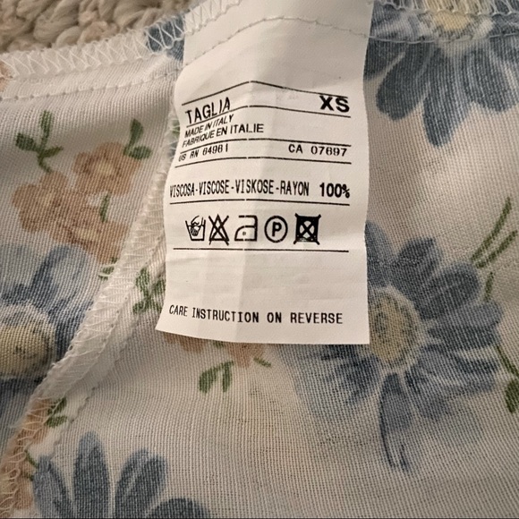 United Colors of Benetton Floral Halter Dress -XS - Picture 15 of 15